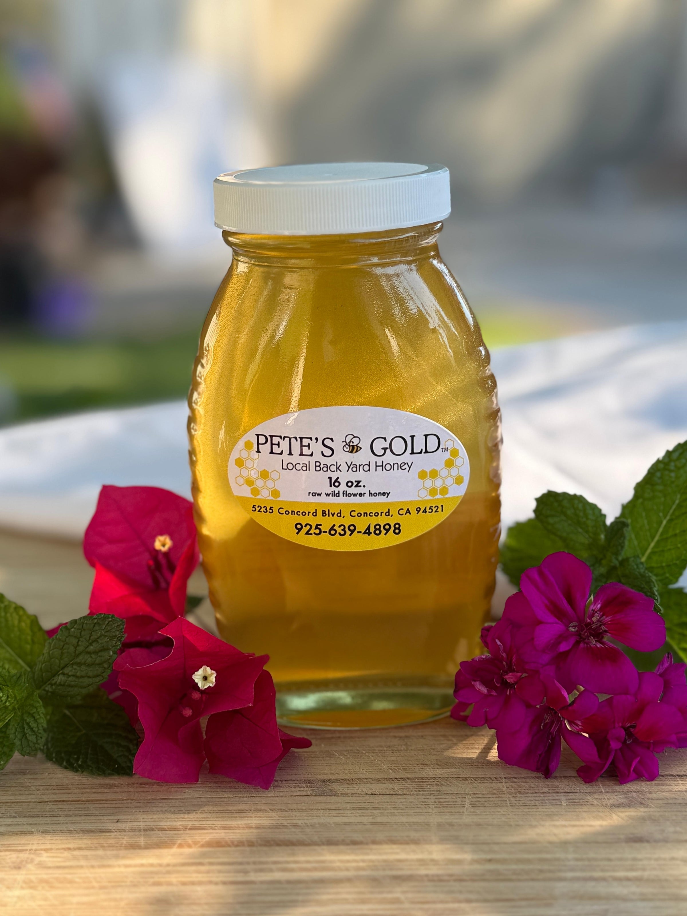 Raw, Organic Honey from the Bay Area | Pete's Gold Honey
